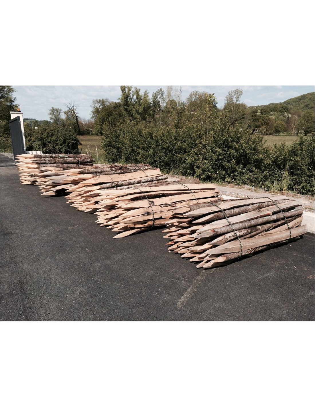 Piquet châtaignier L 1,80 m C2 BJS Matériel TP