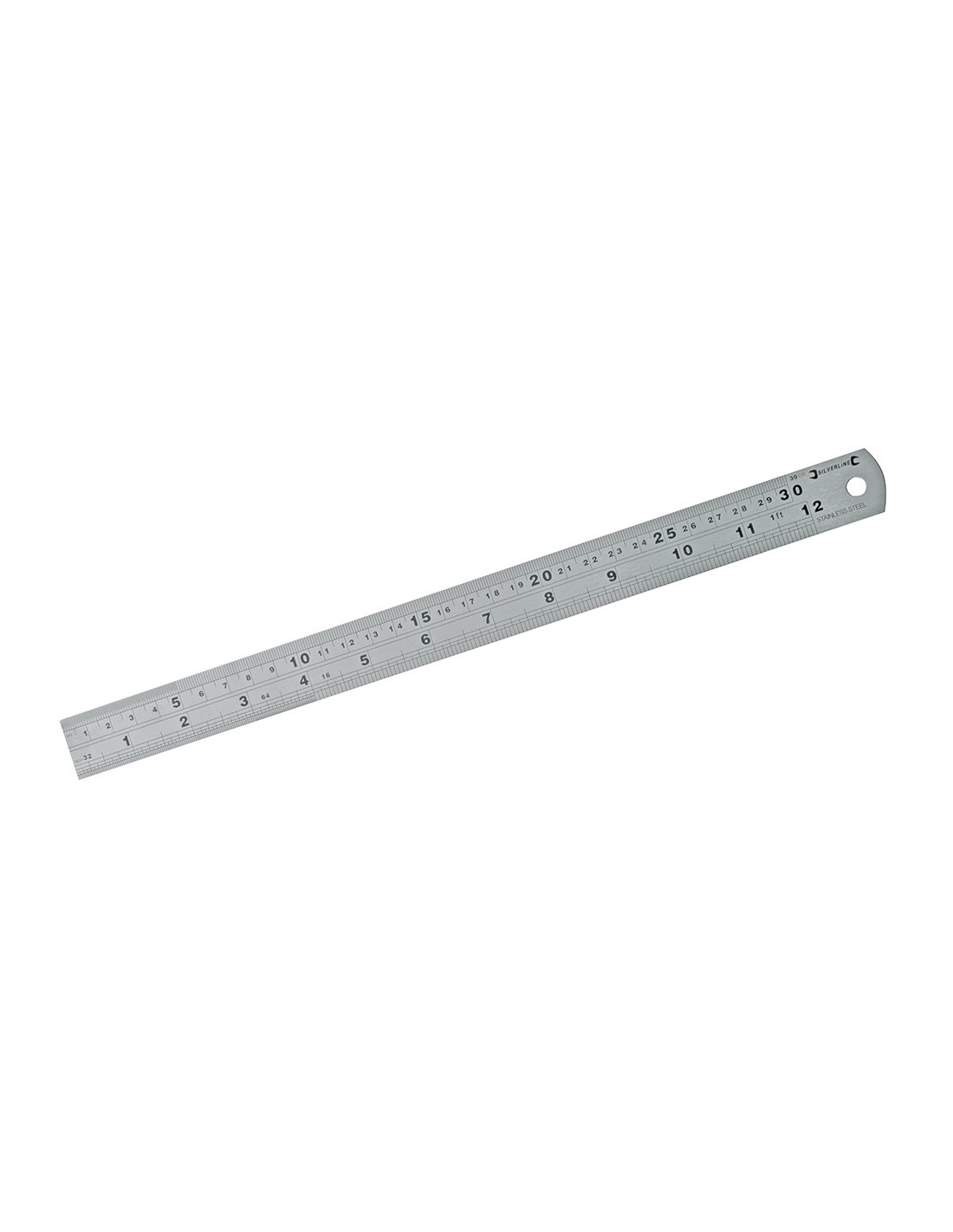 Règle en inox 300 mm BJS Matériel TP